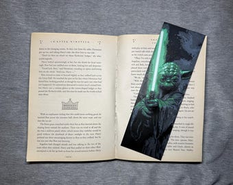 Yoda Hueforge Bookmark, Star Wars Bookmark
