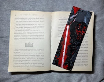 Darth Maul Hueforge Bookmark, Star Wars Bookmark