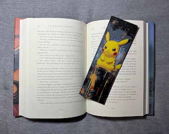 Pikachu Hueforge Bookmark, Pokemon Bookmark