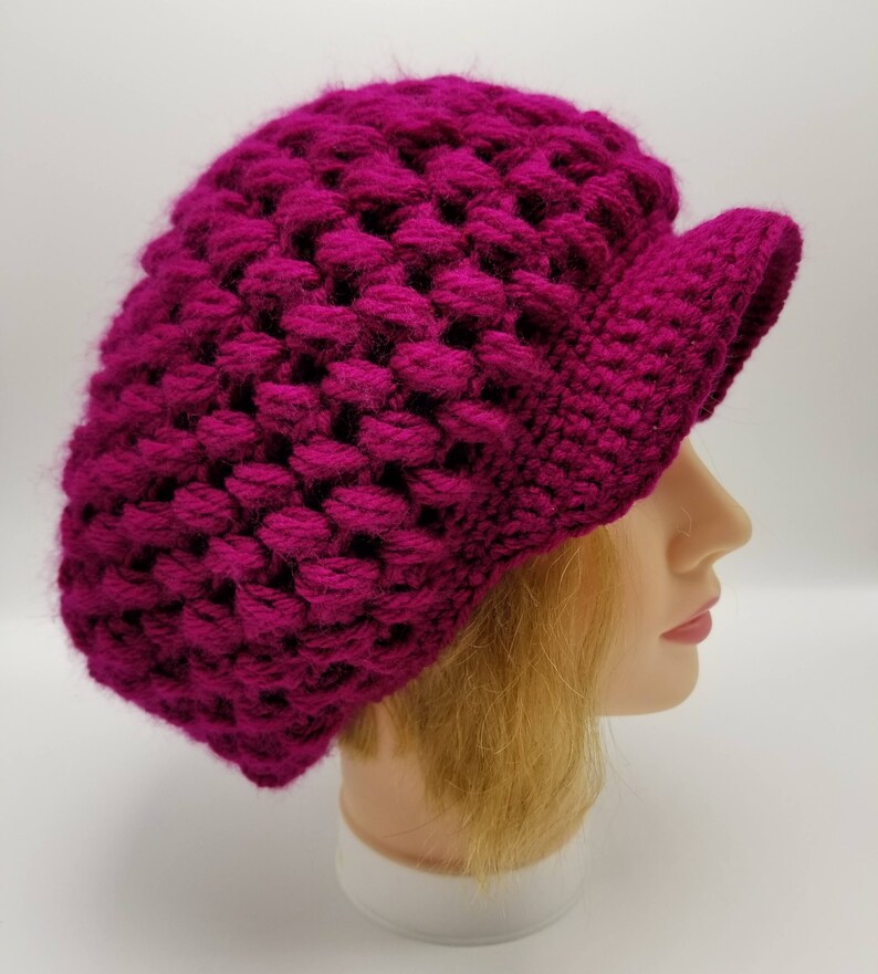 Boysenberry Hat Womens Boysenberry Slouchy Hat Womens Slouchy Etsy