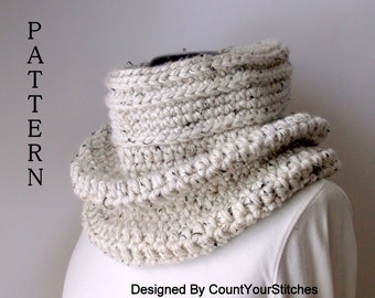 Crochet Pattern,Cowl Pattern,Crochet Cowl Hood Pattern,Crochet Cowl Pattern,Neckwarmer Pattern,Instant Download