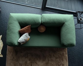 Corduroy Teddy Sleeper Sofa, Modular Teddy Couch, Teddy Floor Sofa, Luxury Corner Sofa