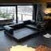 Modular Floor Couch, Leather Sofa, Custom Couch Sofa, Livingroom ...