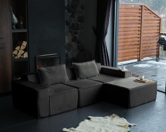 Washable  Floor Sofa, Comfortable Couch, Modern Sofa Couch