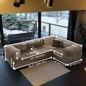 Soft, cozy, and designed for today’s living: this teddy sleeper sofa in velvet is fully washable and minimalist—a perfect match for modern homes.