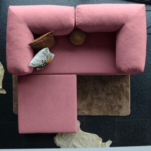 Durable teddy modular sofa bed with soft teddy upholstery and comfortable sleeper features. This teddy sofa blends luxury and practicality, offering a cozy spot to relax or accommodate guests in style.