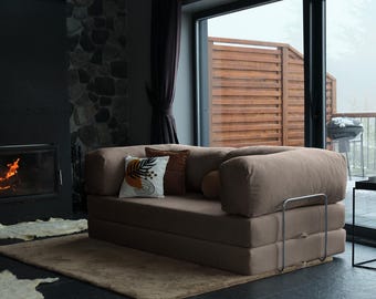 Livingroom Couch, Custom Sleeper Modular Sofa, Washable Sofa Couch, Velvet Floor Sofa