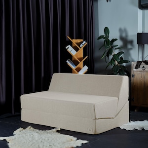 Washable  Floor Pouf, Armchair Sofa Indoor, Floor Couch Cushion