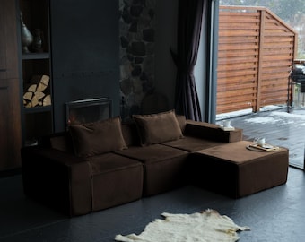 Modern Floor Couch, Living Room Furniture, Living Room Home Decor