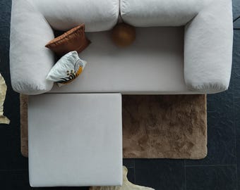 CustomTeddy Floor Sofa, Home Living Decor, Modular Teddy Floor Couch,