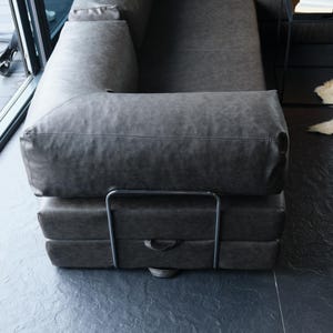 Modular Floor Couch, Leather Sofa, Custom Couch Sofa, Livingroom ...