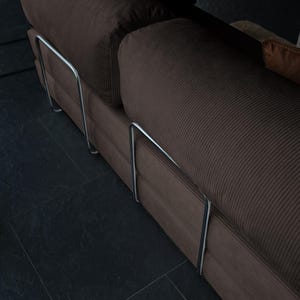 Plush teddy sofa bed styled in neutral tones, offering stylish versatility for guest-ready and everyday use.