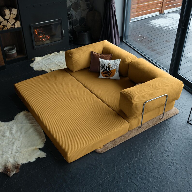 Washable teddy sofa styled in natural light, highlighting practicality, softness, and modern family-friendly design.