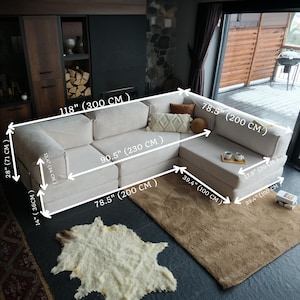 Experience the softness of teddy with this velvet sofa bed — a modular, washable solution for modern livingrooms. Its teddy texture adds warmth and charm, while its functionality makes it an everyday favorite.