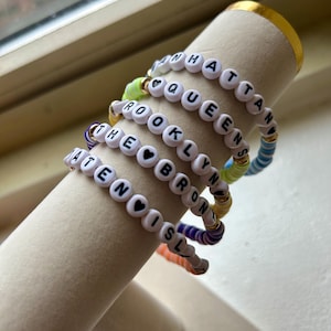 New York City Boroughs NYC Friendship Bracelets