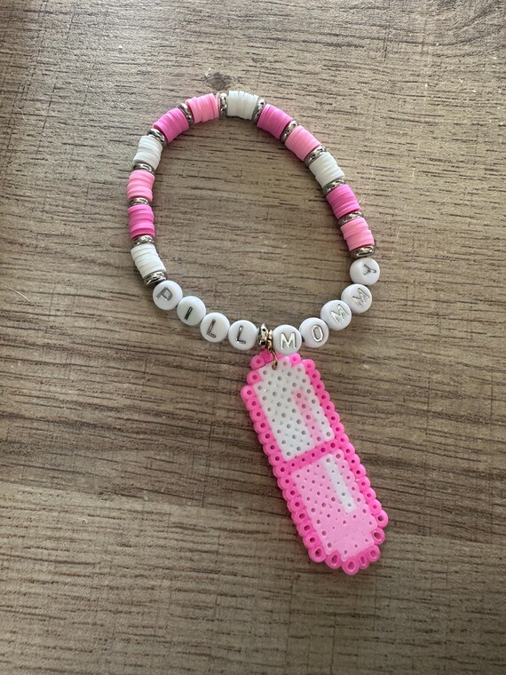 Pill Mommy Rave Kandi Friendship Bracelet - Etsy