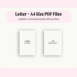 Letter + A4