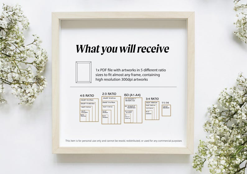 What you will receive