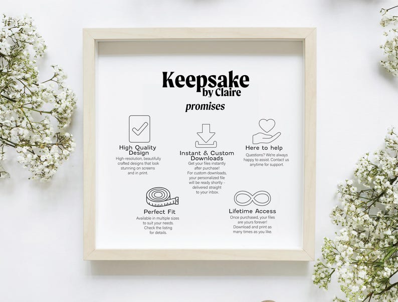 Keepsake by Claire promises