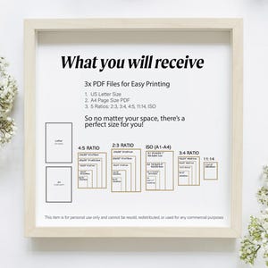 What you will receive