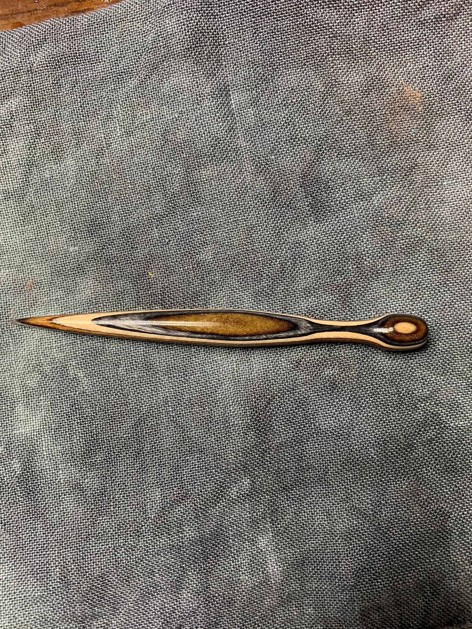 Cross stitching laying tool.....Silver Lining. Etsy