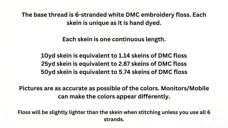 Hand dyed DMC floss - variegated embroidery thread for cross stitch - Dragonfly Wing image 6