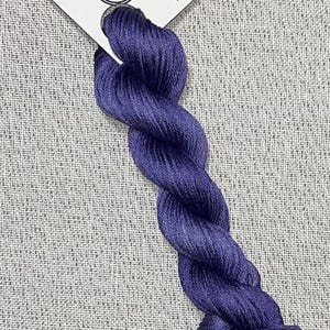 Hand dyed DMC floss - variegated embroidery thread for cross stitch - Psyche