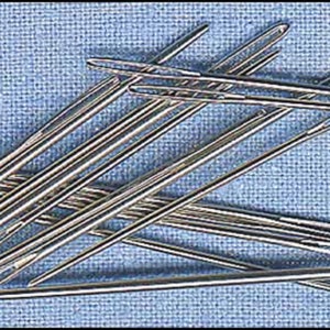 Bulk John James Needles / sizes #10 #24 #26 #28 / Cross Stitch Needles Standard and Short