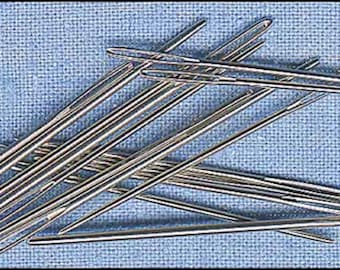 Bulk John James Needles / sizes #10 #24 #26 #28 / Cross Stitch Needles Standard and Short