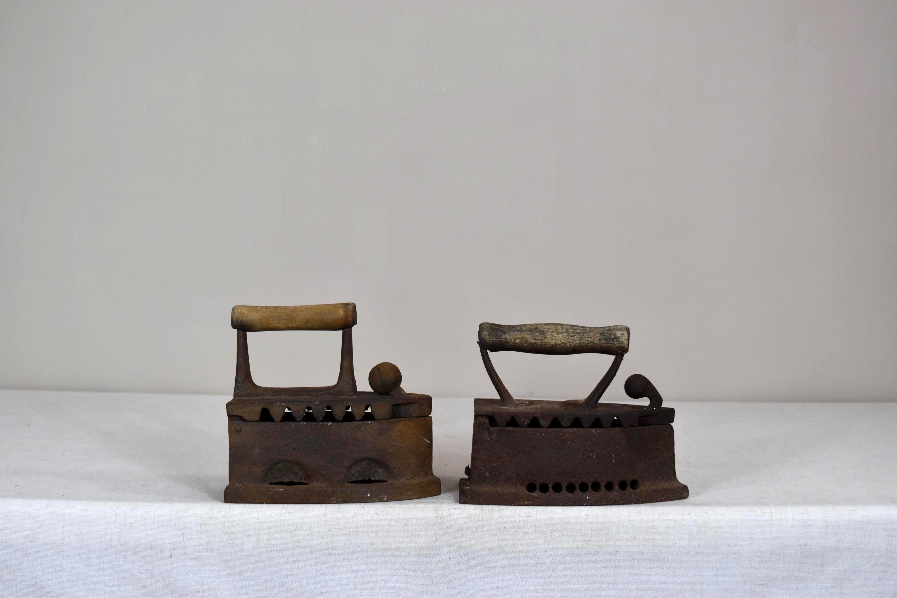 Old charcoal iron - Etsy 日本