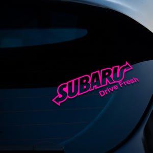 Für Subaru Auto Aufkleber Aufkleber, Camper Van Caravan Aufkleber, Autofenster Aufkleber, Auto Aufkleber, Vinyl Aufkleber Aufkleber JDM Motorsport STI WRX