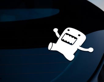 Domo Kun JDM Car Sticker Decal, Camper Van Caravan Decal, Car Window Decals, Car Bumper Decals, Vinyl Decal Sticker JDM Motorsport