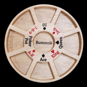 Rummoli Board Game plans for CNC - CRV, SVG File Download