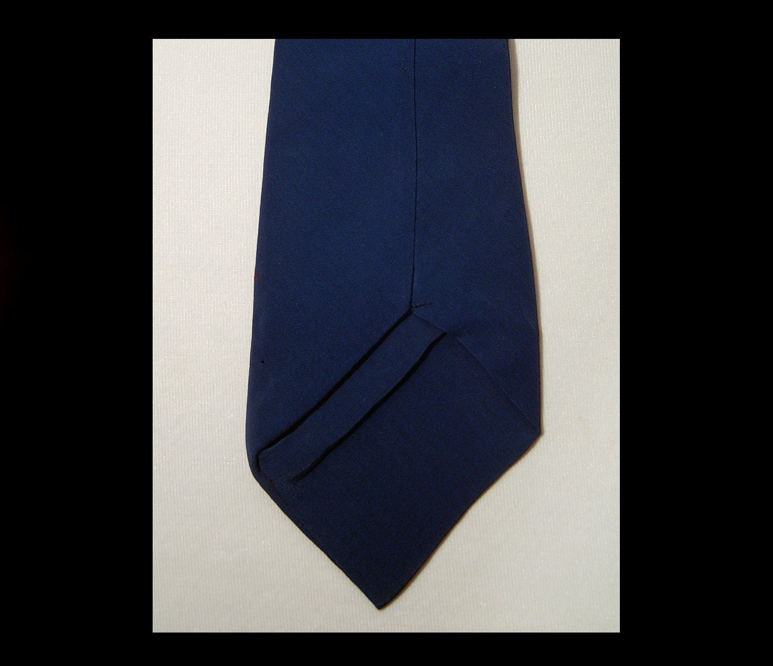 1930s Dark Navy Silk Necktie Vancouver British Columbia - Etsy Canada