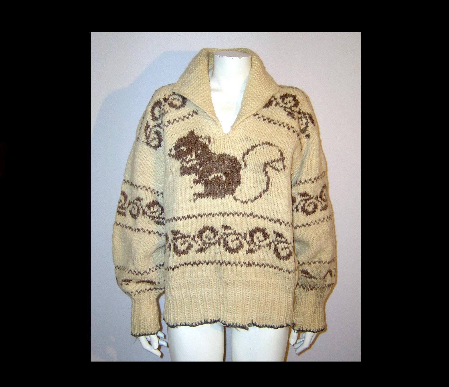 Canadian Wool Sweater Men - Etsy