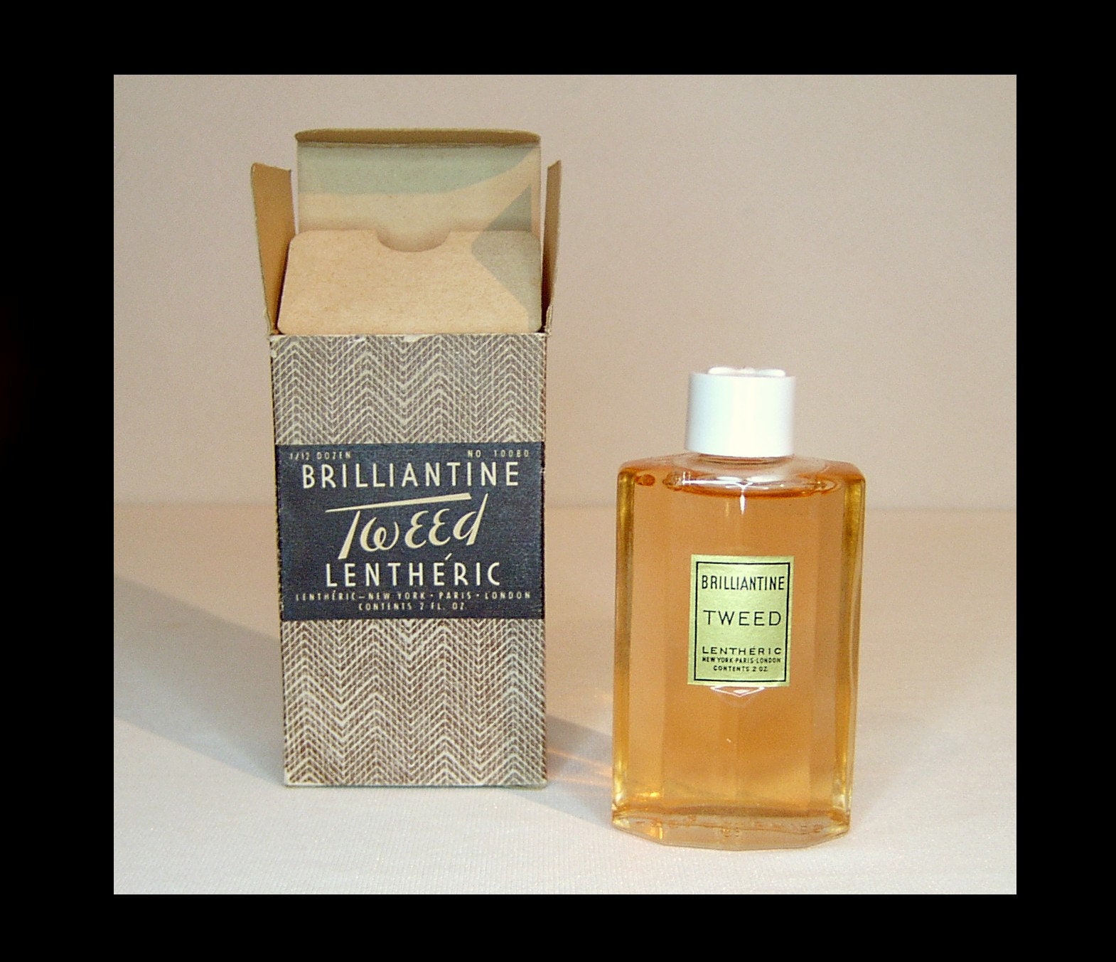 Buy Lentheric Tweed Brilliantine Perfumed Pomade New in Box 2 Oz