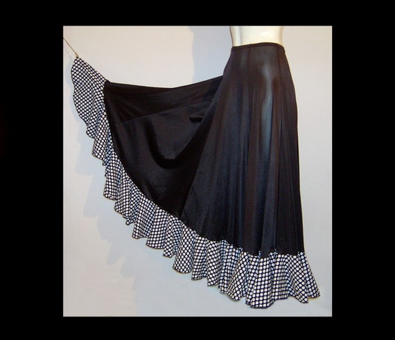 falda circular con elástico