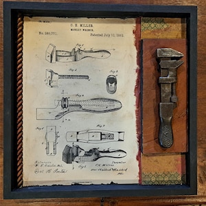 collage, assemblage, mixed media, art, antiques, found object art