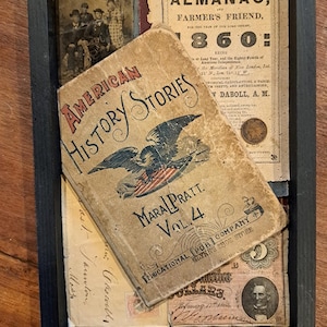 collage, assemblage, mixed media, art, antiques in art, found objects art