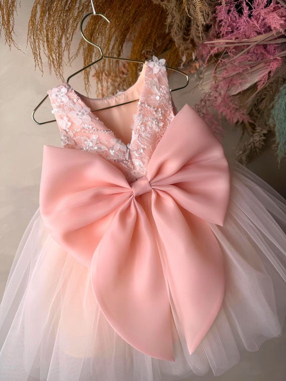 strapless open back dress Puffy Tiered Tulle Girls Princess Birthday Party Dress – Children's  Territory a Unit of VIC&SI LLC