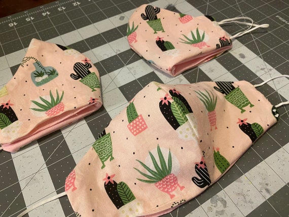 Cactus Mask / Etsy