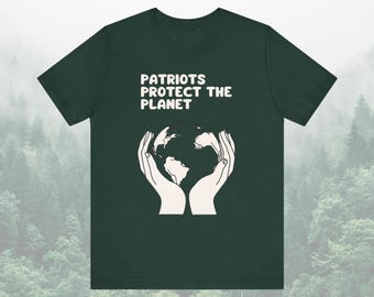 Patriots Protect The Planet Tee, Environmental Activist Shirt, Climate Change Advocate, Protect Our Planet T-Shirt, Eco Shirt