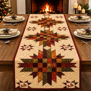 Cardinal Cheer Quilt, Clean Modern Patchwork Pattern | PDF Download, For Beginners, Scrap-Friendly - 28" X 80", Bed Size