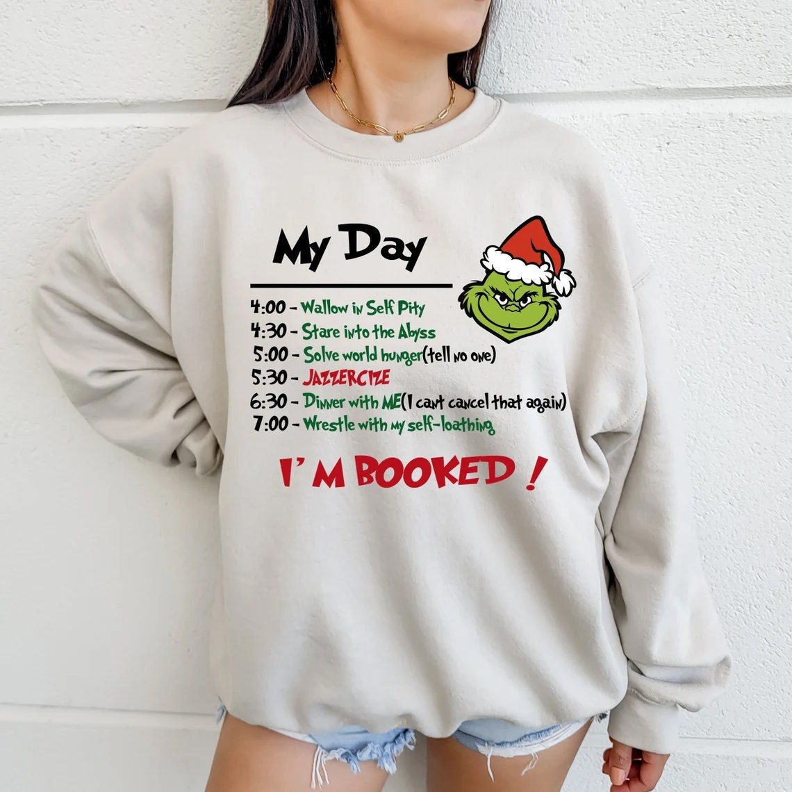 The Grinch Im Booked - Etsy