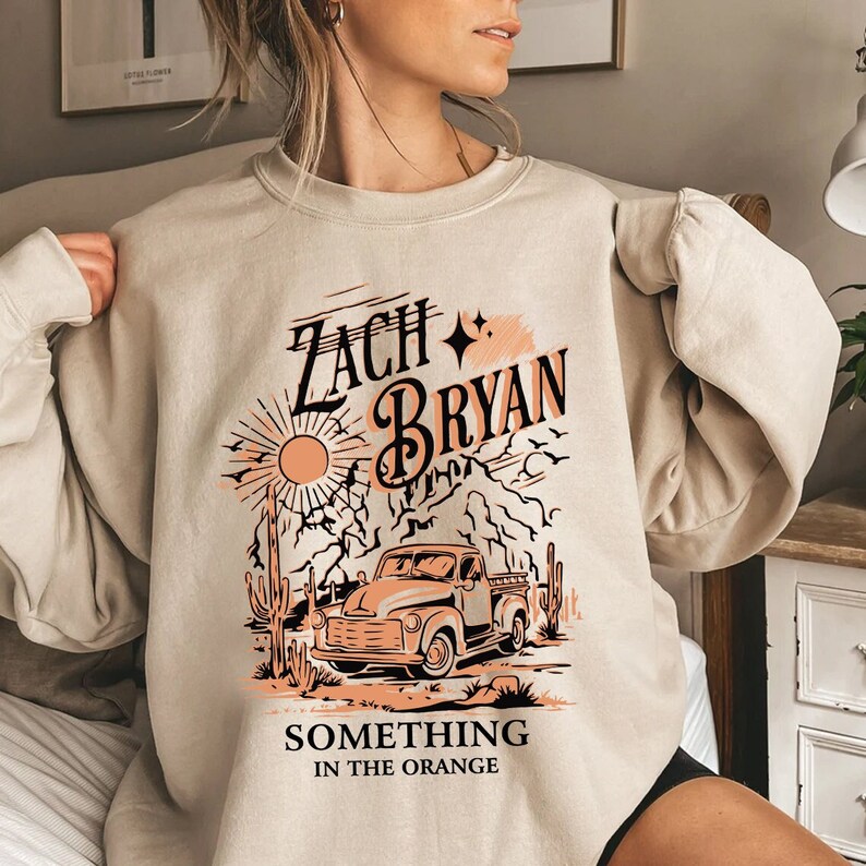 Zach Bryan Something in the Orange Sweatshirt Tshirt Hoodie Etsy
