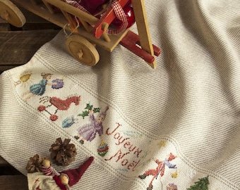 Cotton towel Blank towel for Cross stitch