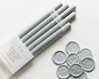 Pale grey Glue Gun Sealing Wax (Box of 5 Sticks)