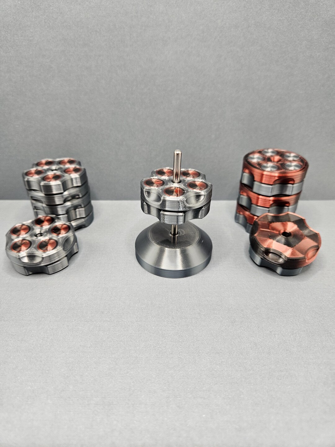 Magnetic Revolver Fidget Toy/ Stand - Etsy