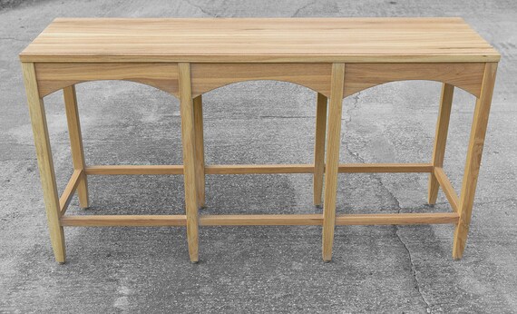 White kitchen 2024 console table