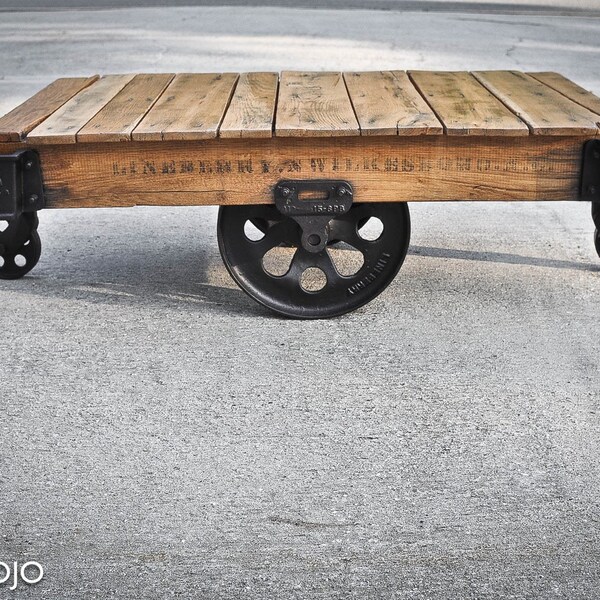 Factory Cart Coffee Table